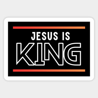 Jesus Is King | Christian Sticker